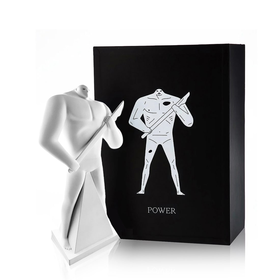 CLEON PETERSON 'Power Sculpture' (2021) Polystone Designer Art Sculpture: 'Power Sculpture' by Cleon Peterson, 2021 Limited Edition sculpture collab. with Beyond the Streets x NTWRK. 12 x 7 x 3 Inches 30.5 x 17.8 x 7.6 Centimeters 15 x 10.5 x 7.25 Inches (box) Cast polyston