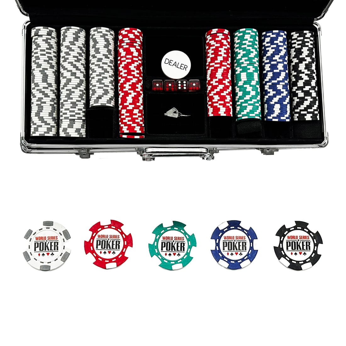 WORLD SERIES of POKER 'Poker Chip Set' (2015) Collector's Box Set (1 of 11)