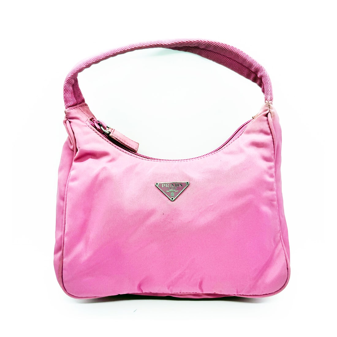 PRADA 'Tessuto Mini Re-Edition' (2000) Rare Pink Nylon Handbag (1 of 6)
