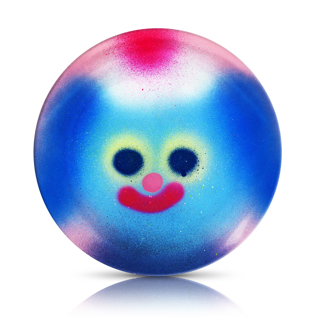 JON BURGERMAN 'Blue' (2021) Melamine Dinner Plate (1 of 6)