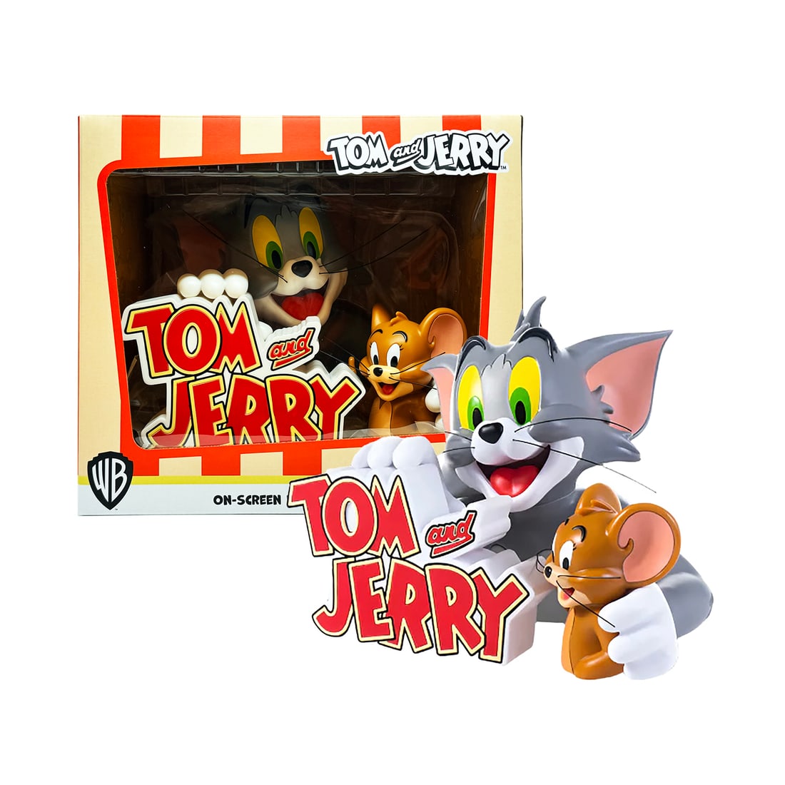 SOAP STUDIOS 'Tom & Jerry: On Screen Partners' (2024) Designer Vinyl Pop Art Sculpture (1 of 14)