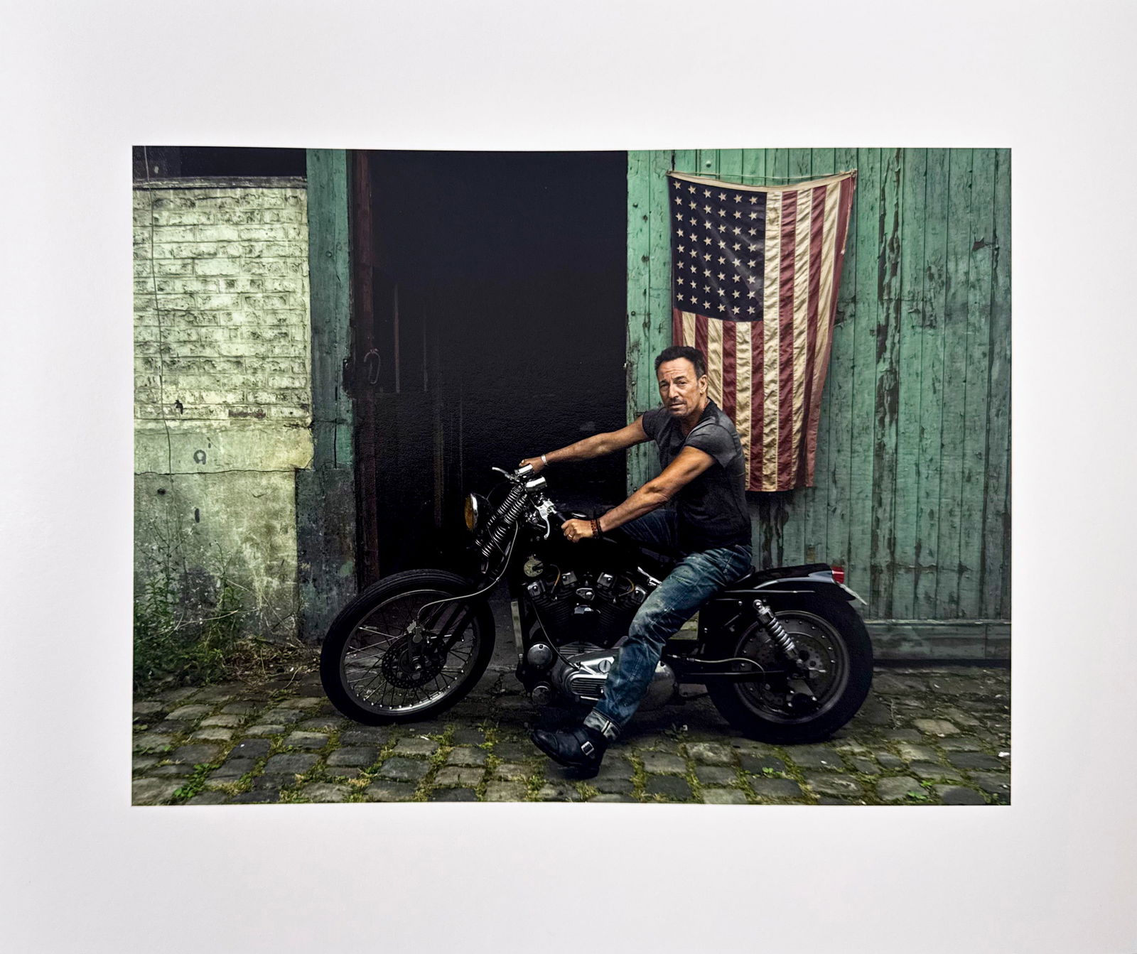 ANNIE LEIBOVITZ 'Bruce Springsteen on Tour, Paris' Archival Photo Print (1 of 7)