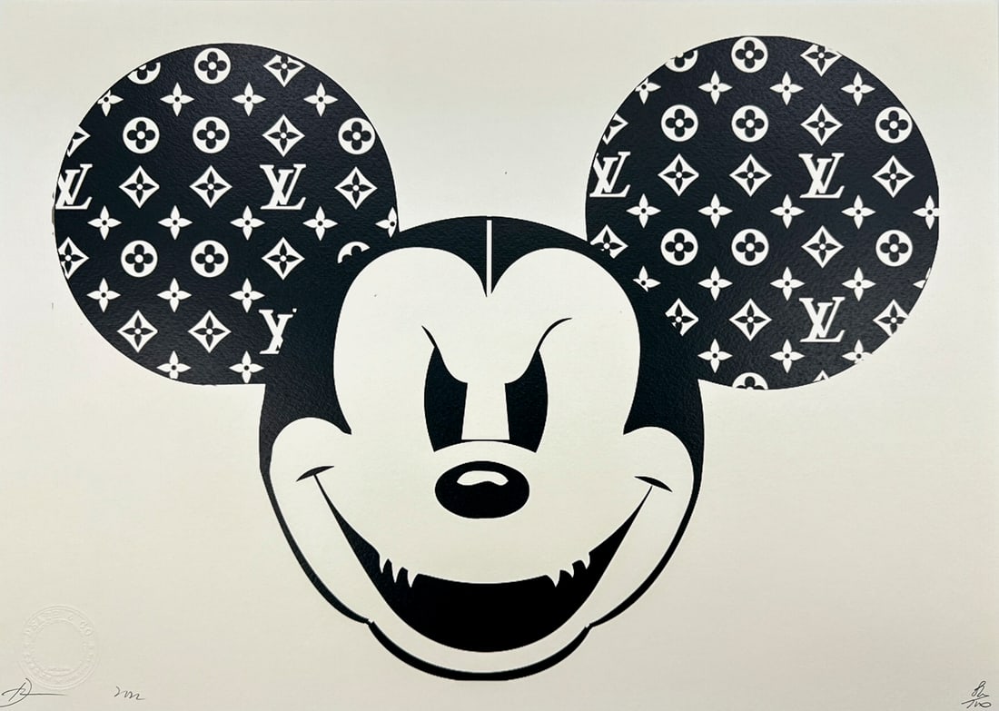DEATH NYC 'Evil LV Mickey' Giclee Print (1 of 5)