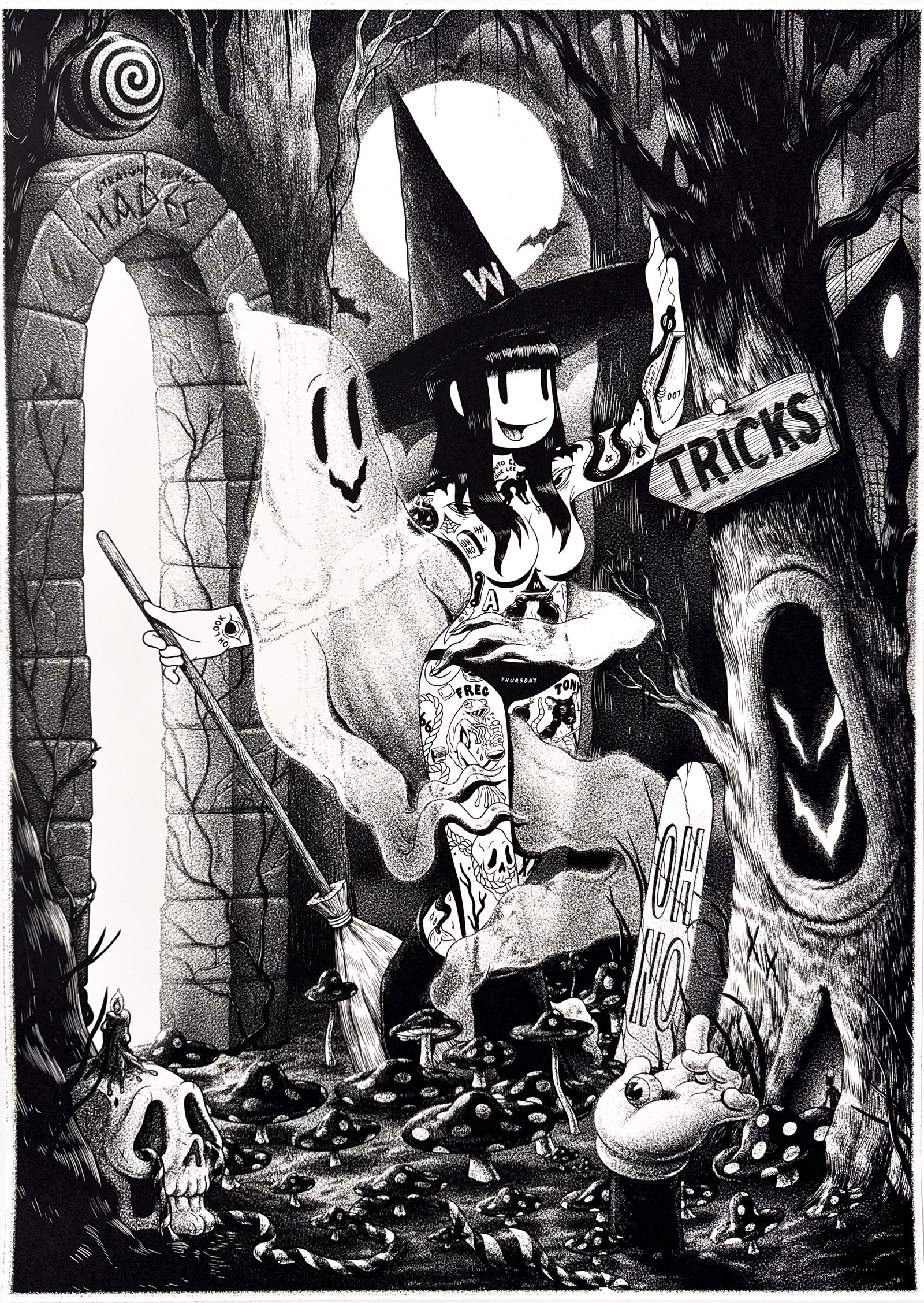 MCBESS 'Straight Outta Hades' Screen Print (1 of 8)