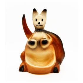 PULP FICTION 'Boxing Kangaroo' (1956) Fine Ent. Ceramic Statue