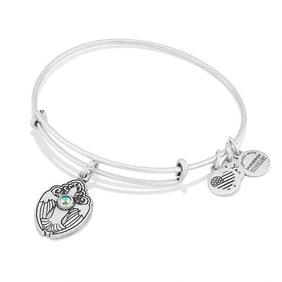 ALEX and ANI 'Crystal Dove' (2016) Swarovski Charm Bangle