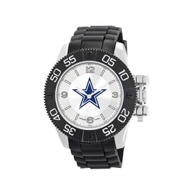 GAME TIME x NFL 'Dallas Cowboys: BEAST' (2017) *NEW* Large Stainless Steel Men's Watch