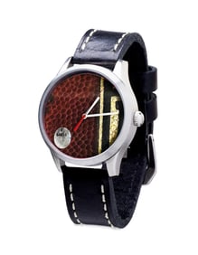 TOKENS + ICONS 'Dallas Cowboys' (2015) Rare GAME-USED FOOTBALL Collectible Watch