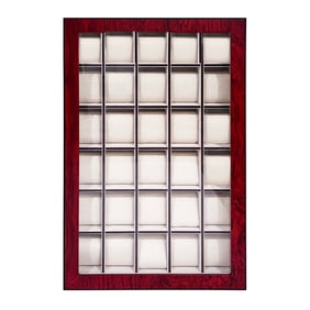 TIMELY 'Cherrywood Watch Display' (2017) Premium 30-Watch Box