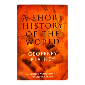 GEOFFREY BLAINEY 'A Short History of the World' (2002) Collectible Paperback Book