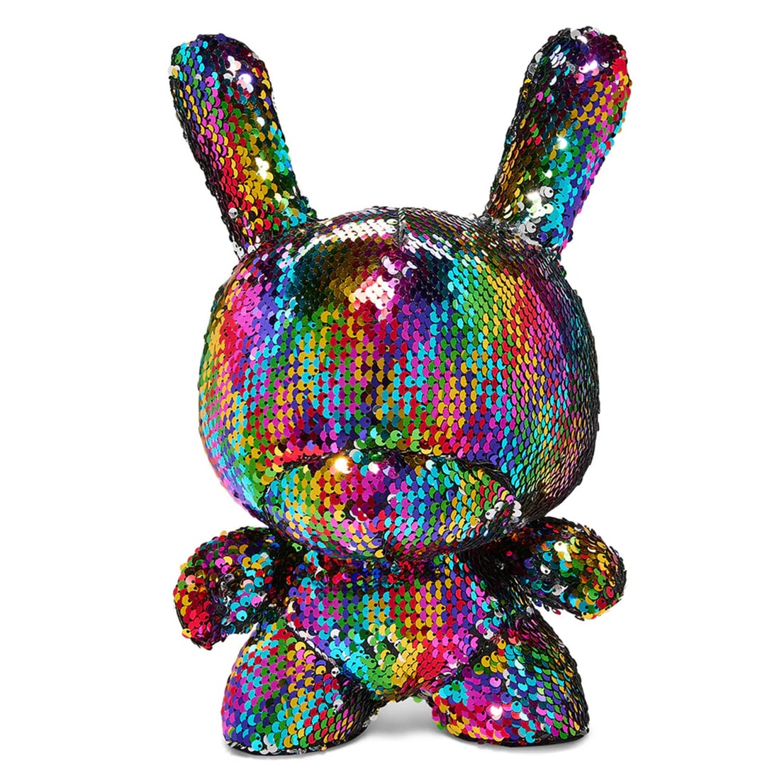 DUNNY x KidRobot 'Flippin' Rainbows' (2023) Designer Plush Sequined Figure (1 of 10)