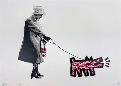 DEATH NYC 'The Queen Walks Haring' Giclee Print