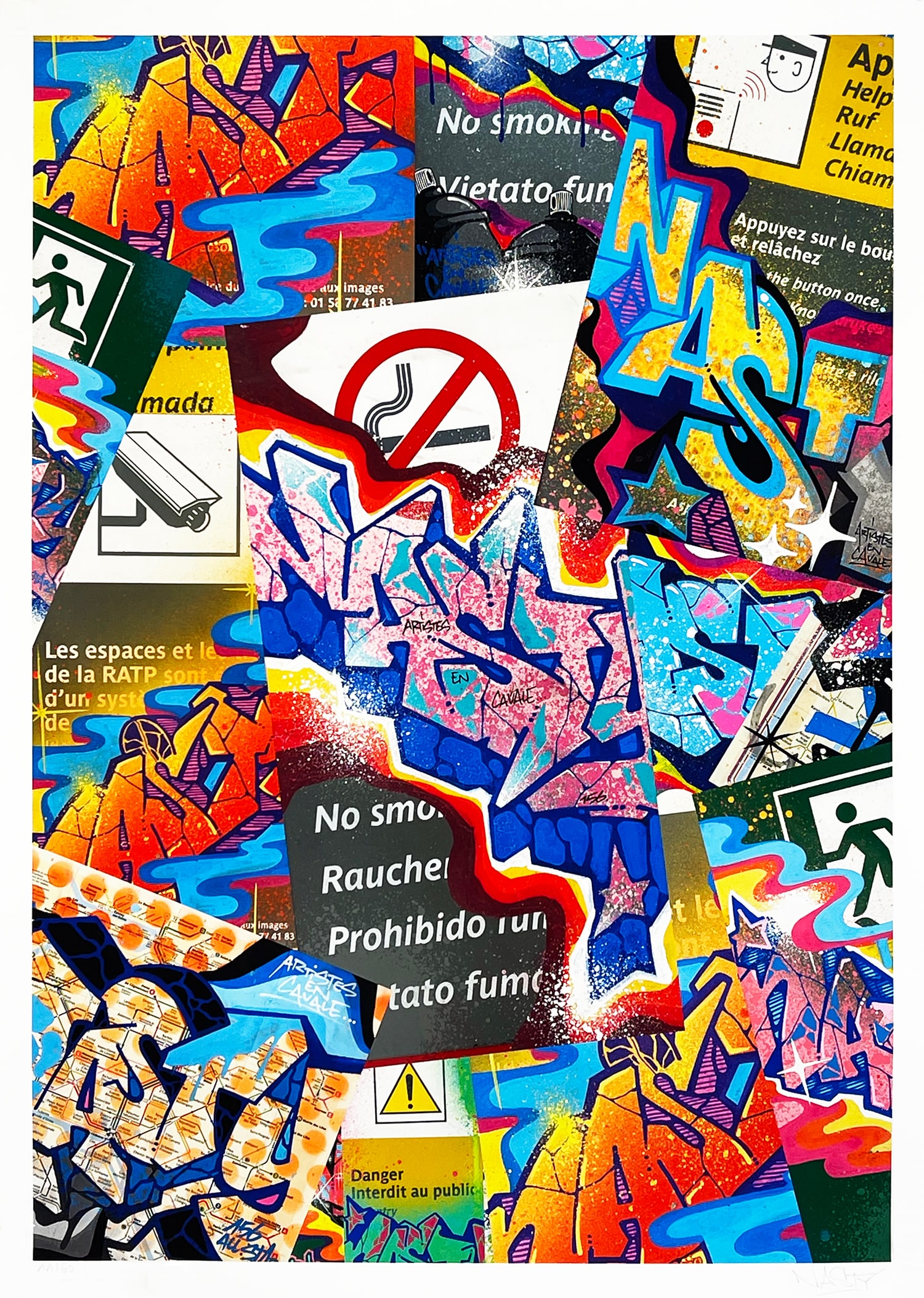 NASTY 'No Smoking' (2022) Archival Pigment Print (1 of 12)