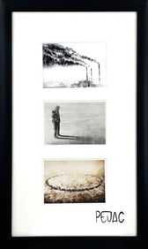 PEJAC 'A Forest' + The Boss + So Far, So Close' (2018-2022) Custom Framed Lottery Edition Postcard