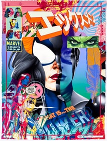 TRISTAN EATON 'Women of Marvel #1434' Unique Giclee Print