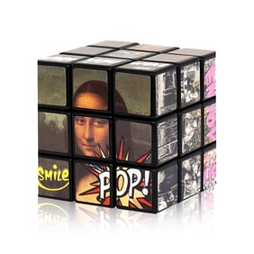MR. BRAINWASH 'MBW x Rubik's' (2024) Designer Art Toy