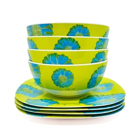 ANDY WARHOL x Presidio 'Flowers for Tacoma' (2005) Dinnerware Set