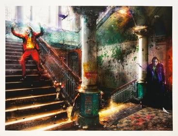 MARK DAVIES 'Smile (Joker)' (2020) Giclee Print
