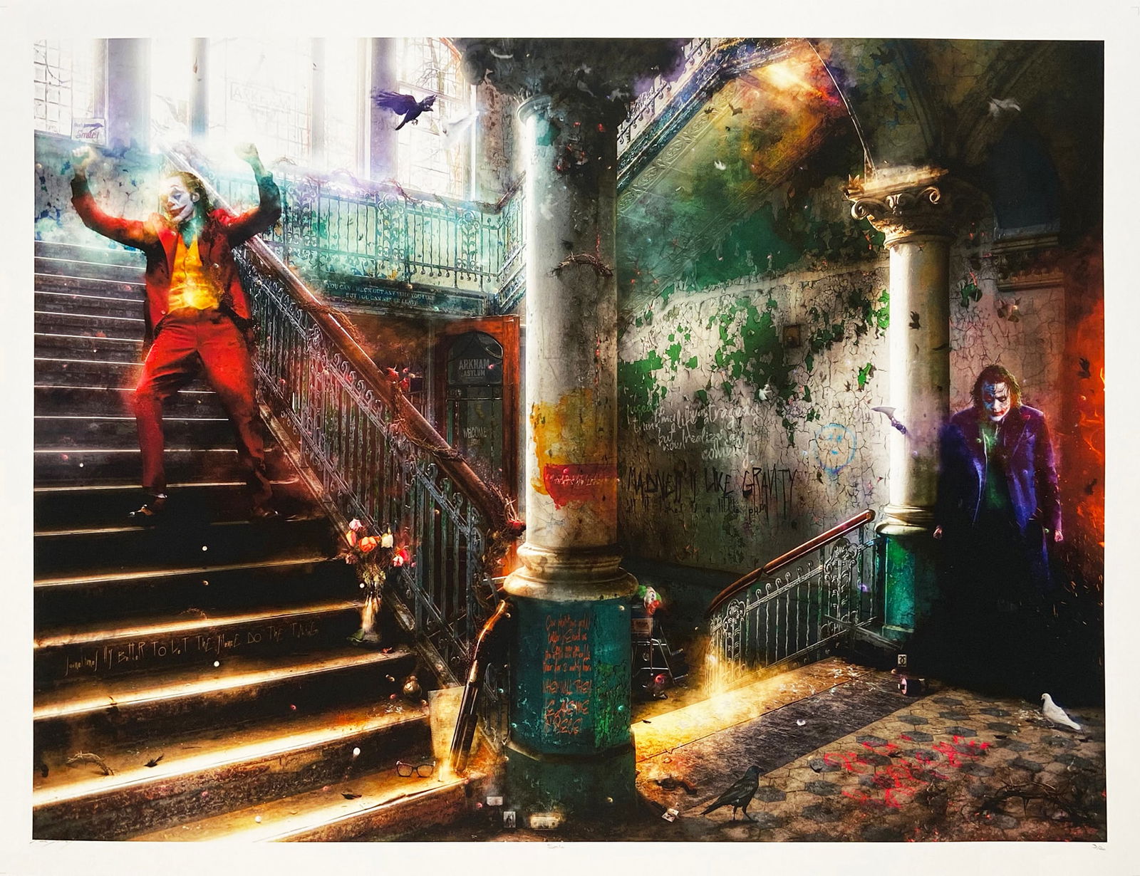 MARK DAVIES 'Smile (Joker)' (2020) Giclee Print (1 of 10)