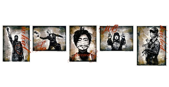 EDDIE COLLA 'Twilight's Last Gleaming' (2020) 5-Archival Pigment Print Set