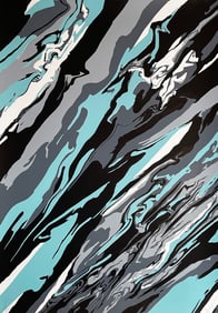 PAULO ARRAIANO 'Cold Front' (2015) Screen Print