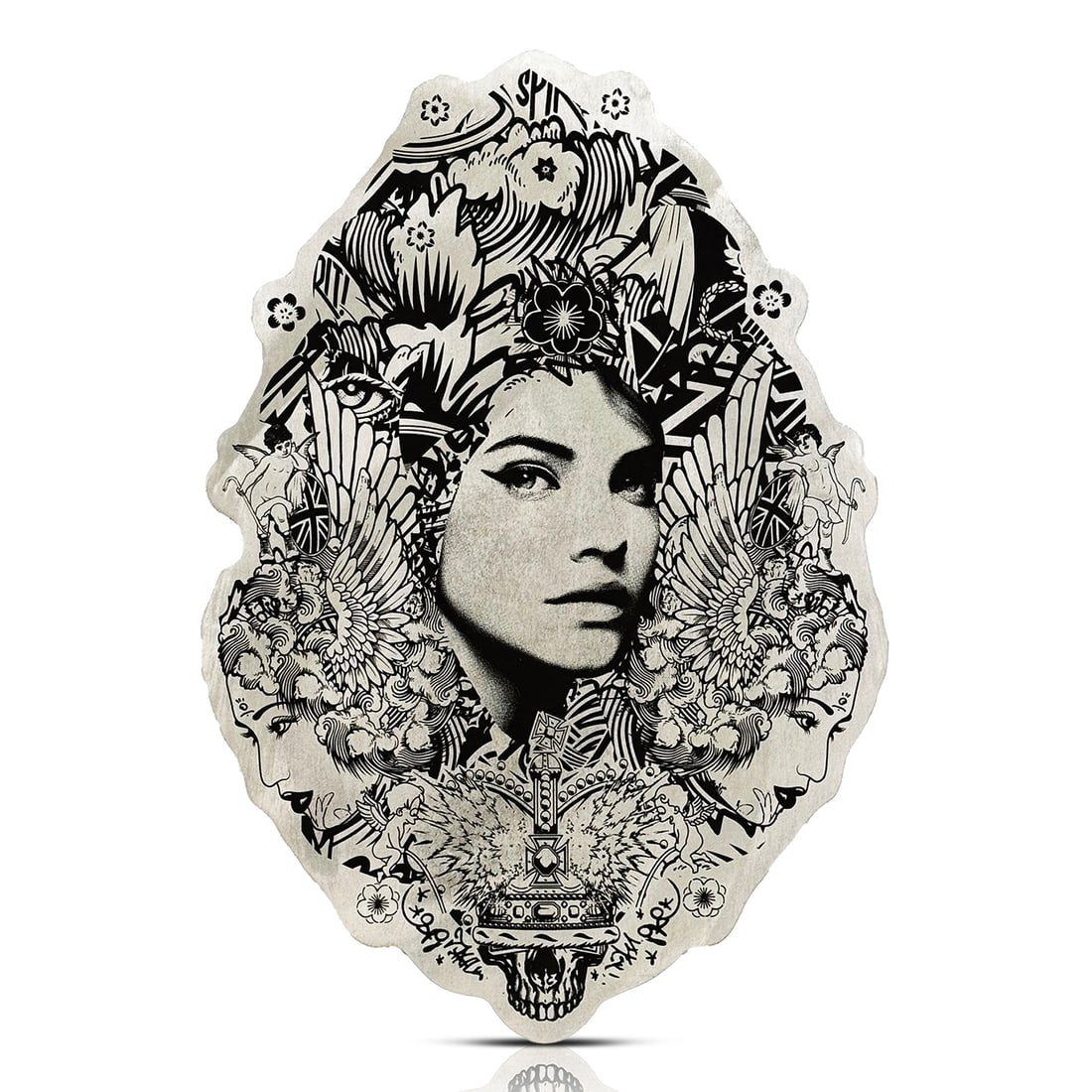 PREFAB 77 'Unmasked' (2024) Hand-Painted Original on Wood (1 of 11)