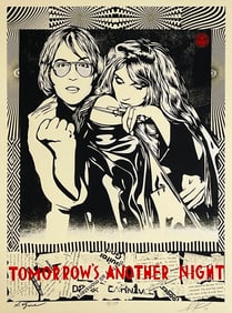 SHEPARD FAIREY x NIAGARA 'Tomorrow's Another Night' (2019) Screen Print