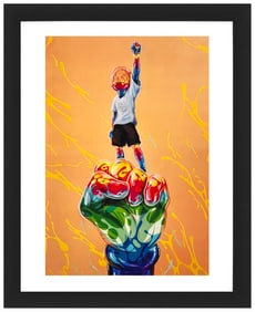 FLOG 'Fight the Power' (2025) Original Framed Show Card