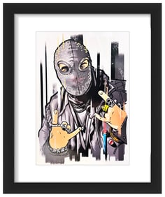 MASON STORM 'Self Portrait' (2022) Framed Original Show Card