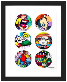 POSE 'Couples Therapy' (2022) Framed 6-Piece Sticker/Decal