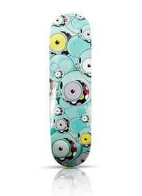 DALEK 'All Over Spacemonkey' (2018) Skateboard Deck