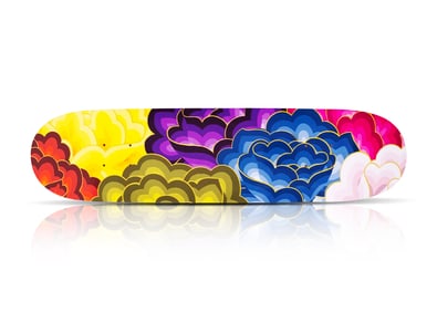 JET MARTINEZ x 1xRUN 'Bouquet I' (2022) Skateboard Deck
