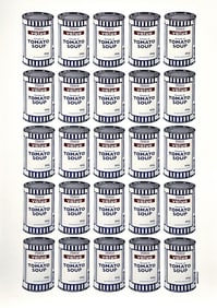 BANKSY 'Tesco Soup Cans' (2006-2017) Rare Offset Lithograph Poster