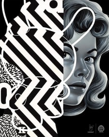 TRISTAN EATON '20 Years of Dunny' (2025) Exclusive Monochromic Lithograph