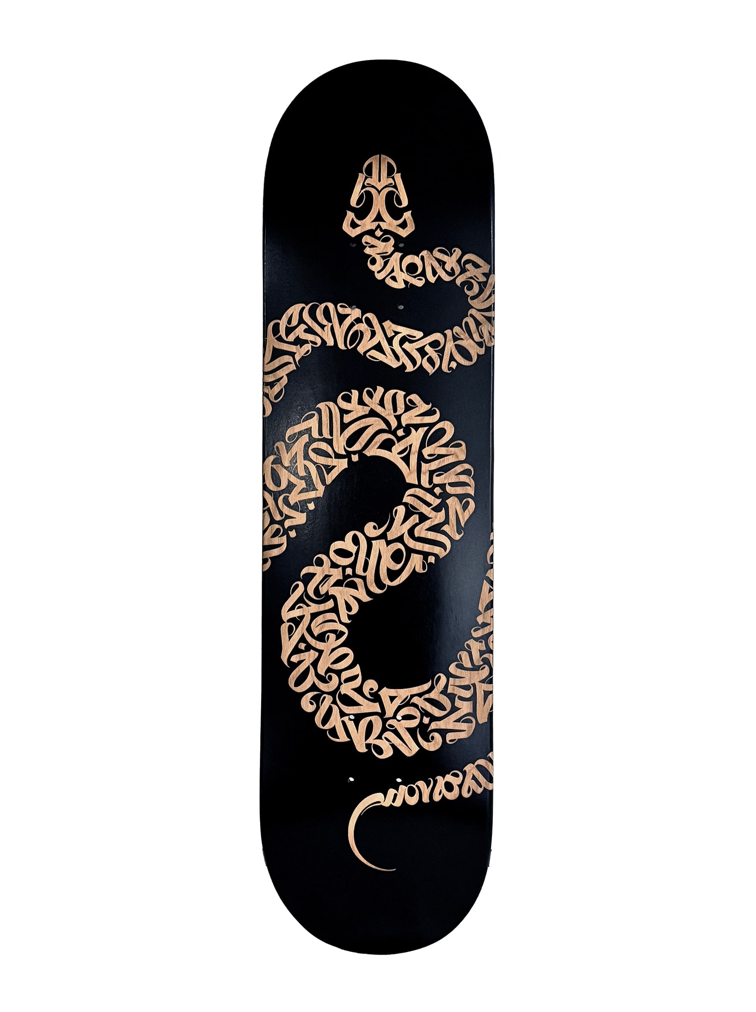 CRYPTIK 'Year of the Snake' (2025) Hand-Signed Skateboard Deck (1 of 6)