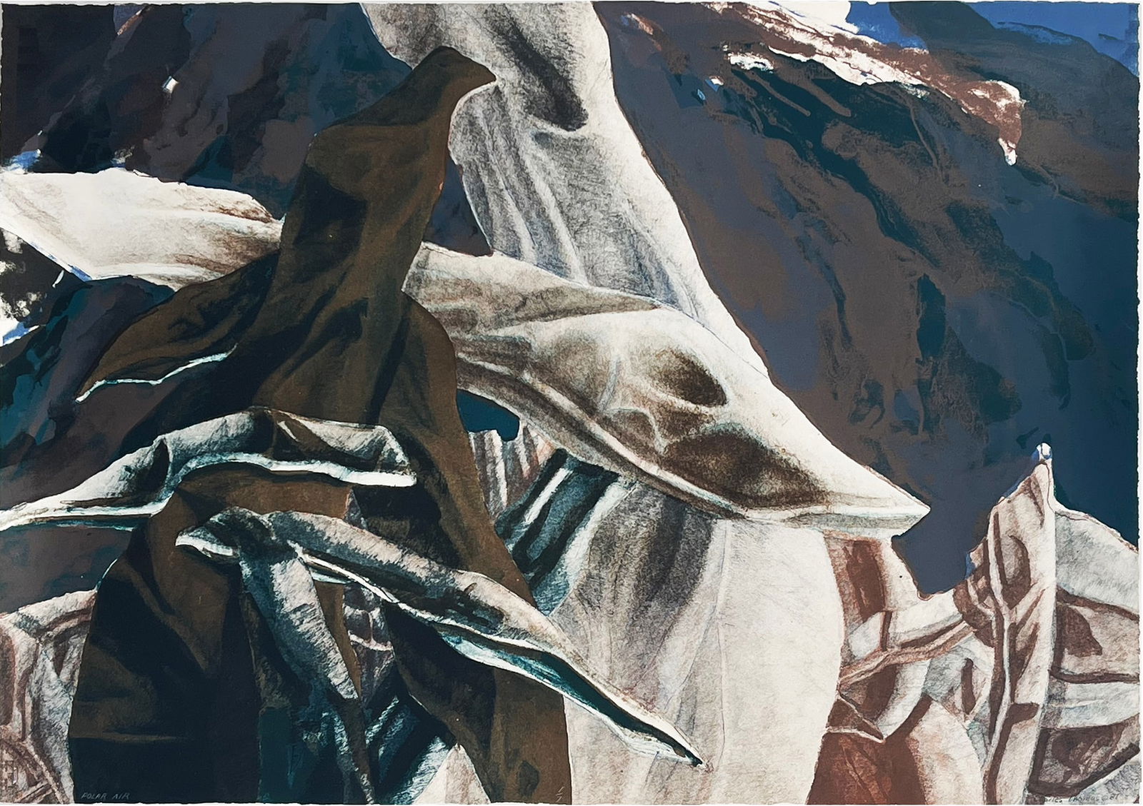 CHARLES THOMAS 'Polar Air' (1987) Serigraph Print (1 of 8)