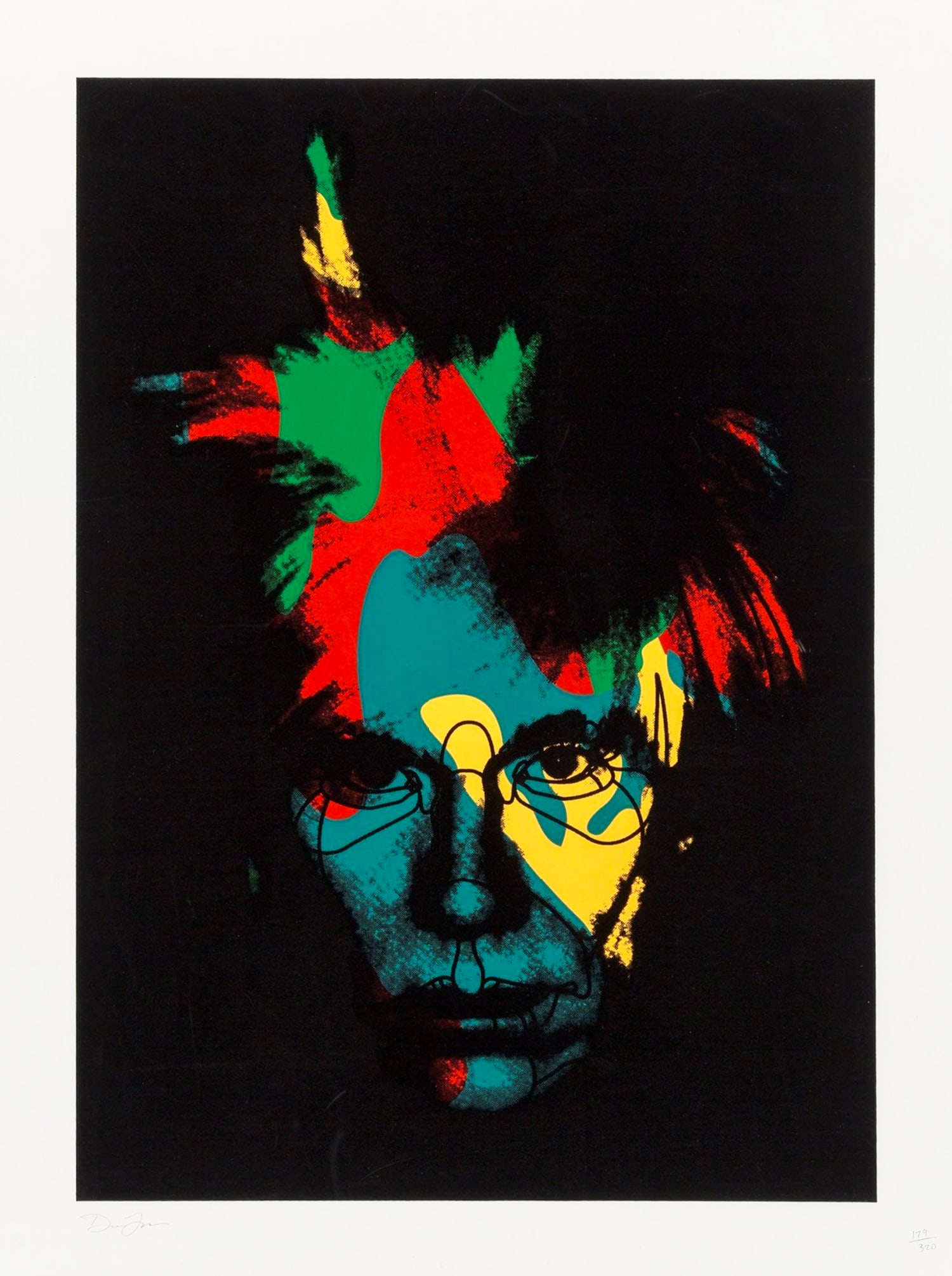 DAVID FLORES 'Warhol' (2007) RARE Screen Print (1 of 10)