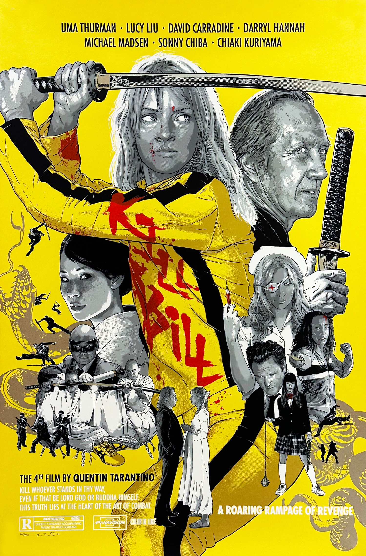 JOSHUA BUDICH 'Kill Bill' (2021) Screen Print (1 of 9)