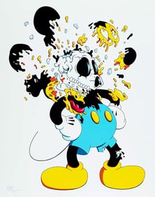 MATT GONDEK 'Deconstructed Mouse' (2018) RARE Screen Print