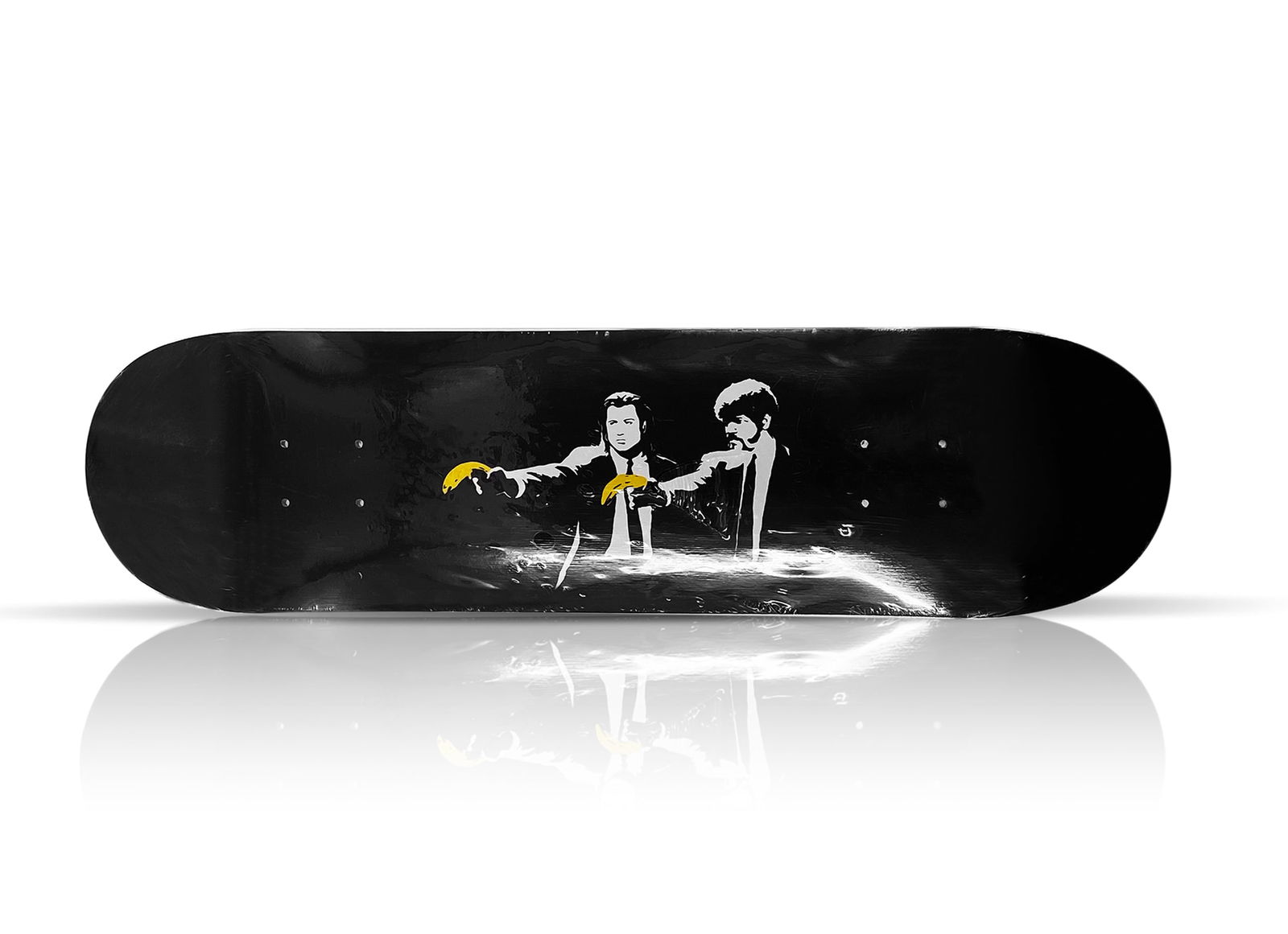 BANKSY (after) x MOCO 'Pulp Fiction' (2020) Skateboard Deck (1 of 3)