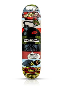 D*FACE x Real Skateboards 'Dennis Busenitz' (2010) Skateboard Deck