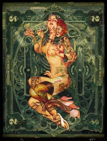 HANDIEDAN 'Two Moons' (2025) Gorgeous Giclee Print