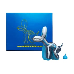WHATSHISNAME x JASON FREENY 'Dissected POPek' (2020) Designer Art Figure (blue)
