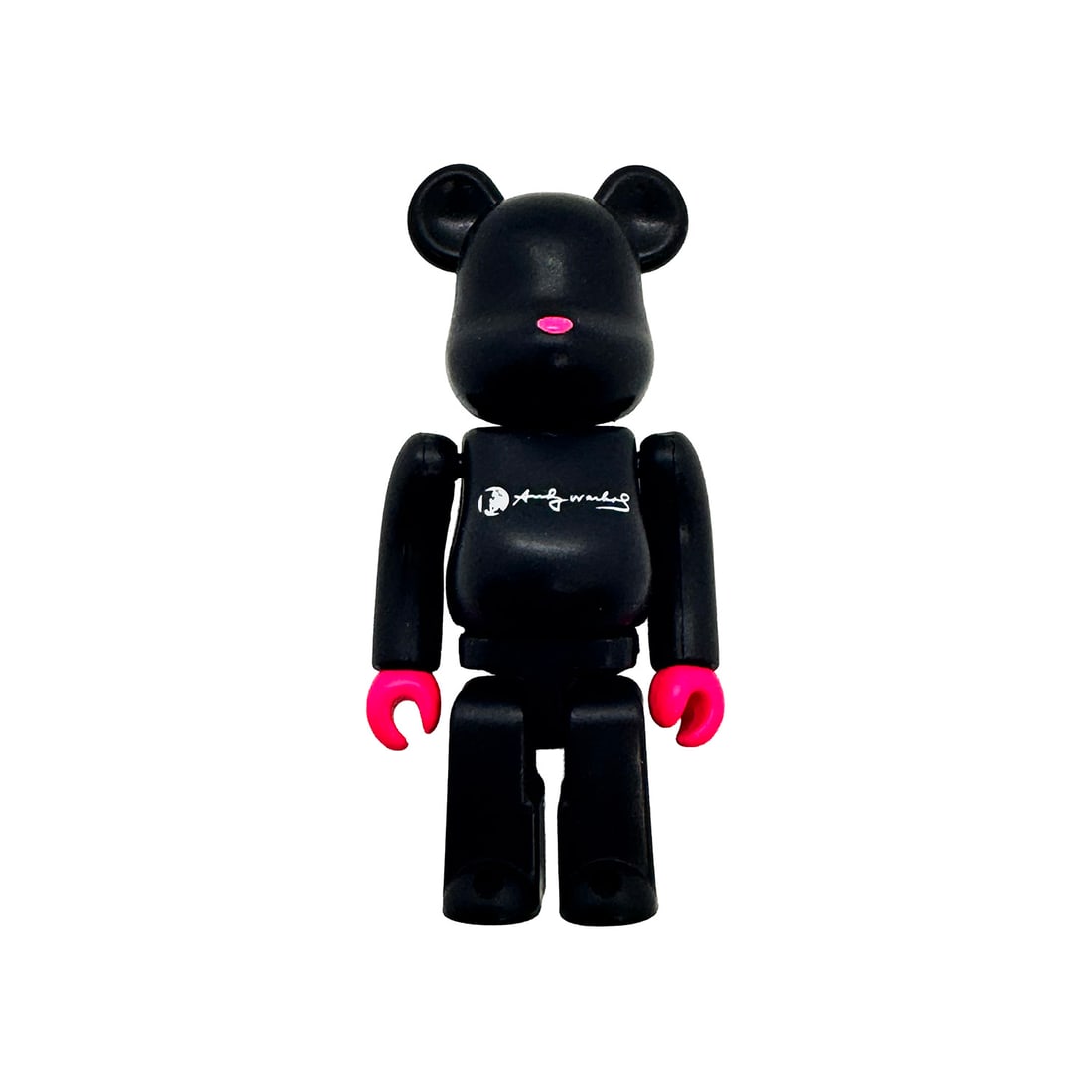 ANDY WARHOL x Be@rbrick 'Self-Portrait' (2018) Rare 100% Vinyl Art Figure (1 of 7)