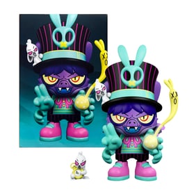 PERSUE x Superplastic 'BunnyKitty: The Bunny Keeper' (2023) Designer Vinyl Art Figure