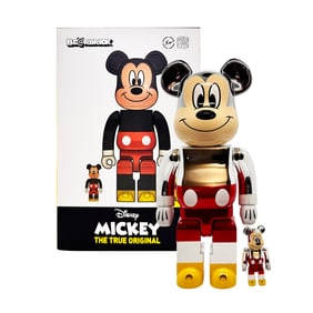 UNDEFEATED x Be@rbrick 'True Original' (2018) Designer Art Figure Set