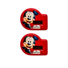 DISNEY 'Mickey Mouse' (2000-2010) Disney Parks Digital Pedometer (pair)
