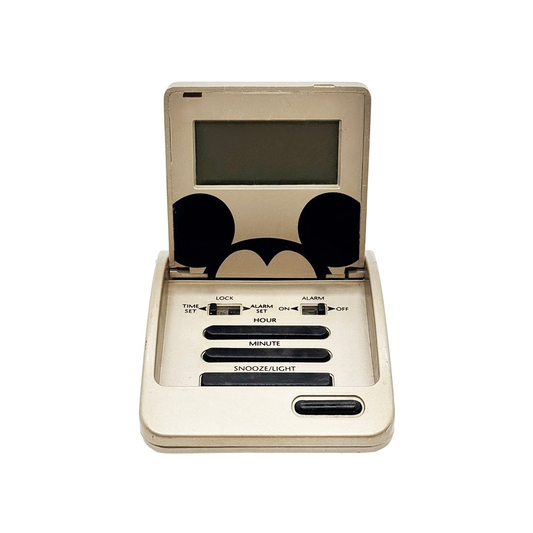 DISNEY 'Mickey Mouse' (1990-2000) Digital Fold-Up Travel Alarm Clock (1 of 3)