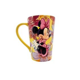 DISNEY 'Minnie Mouse Floral' (2012-2014) Collectible Coffee Mug