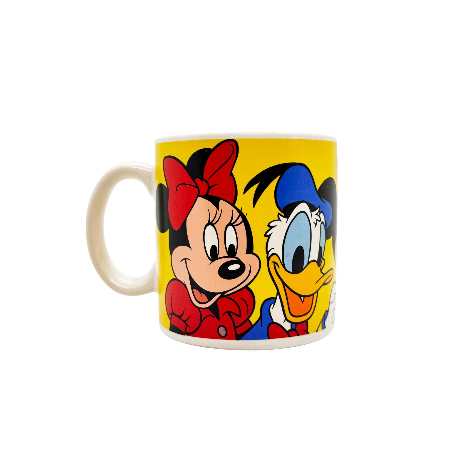 DISNEY 'Fab Five' (1987) Collectible Coffee Mug (yellow) (1 of 4)